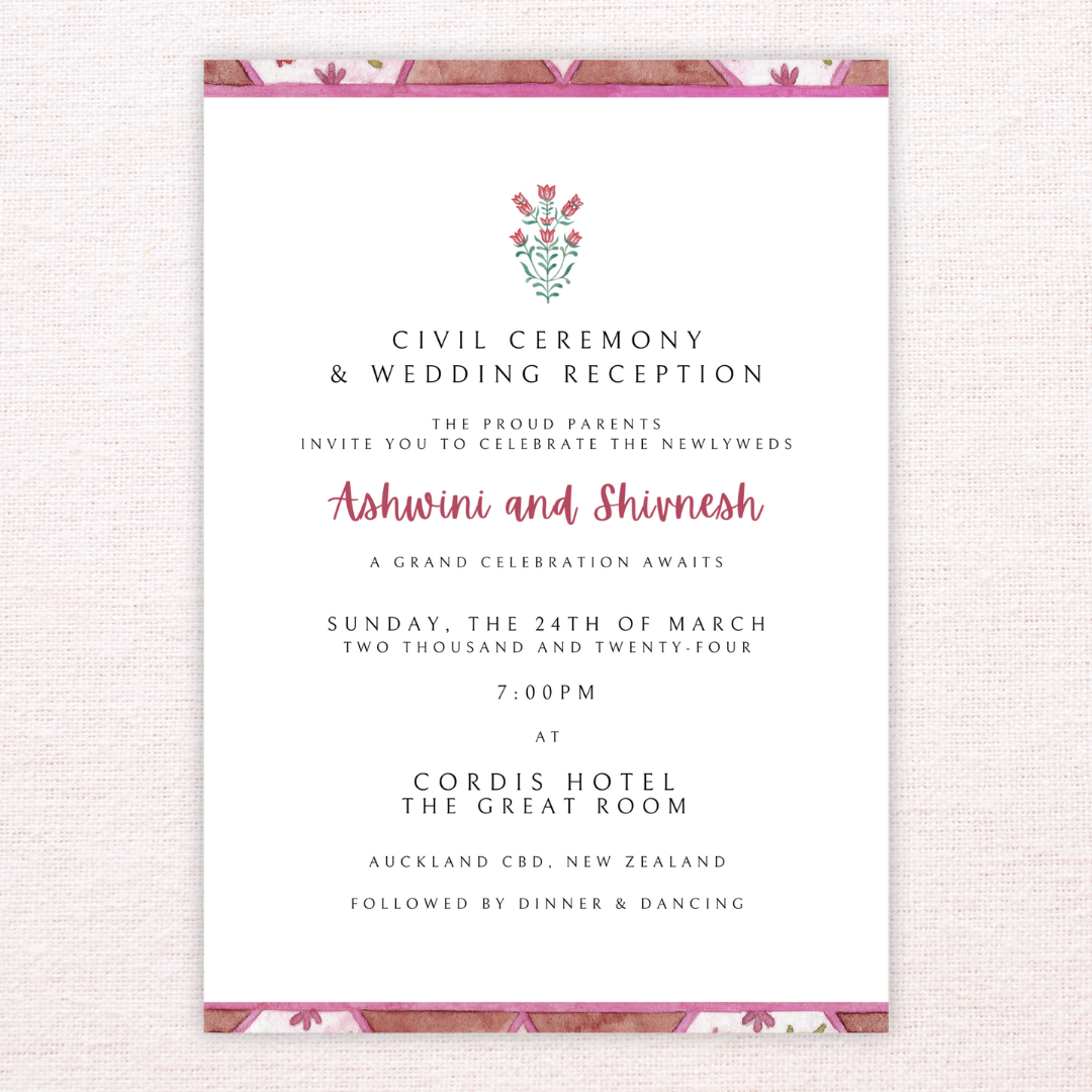 Swaminarayan Gatefold Invitations - 01