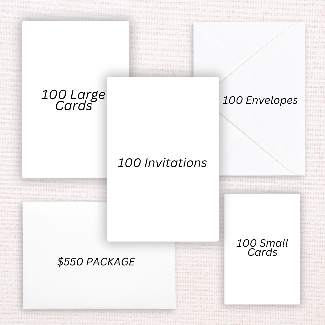 BOOK YOUR $500 PACKAGE