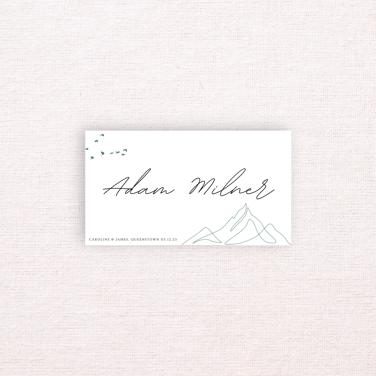 Queenstown Place Cards